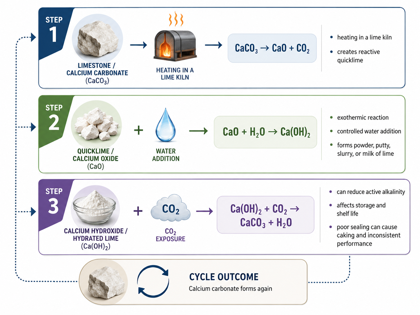 calcium hydroxide limestone​
